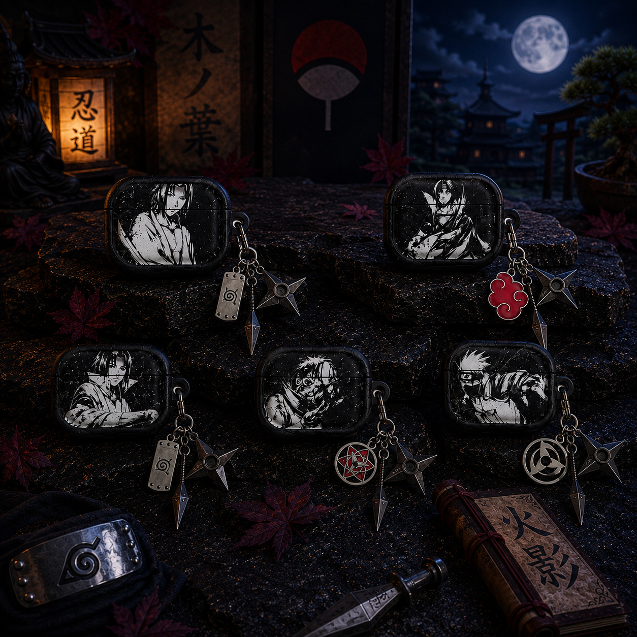 Collection Coque AirPods – Légendes de Konoha