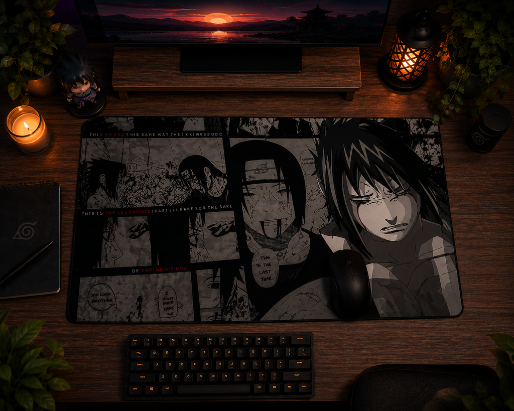 Tapis de souris : Sasuke w/ Itachi